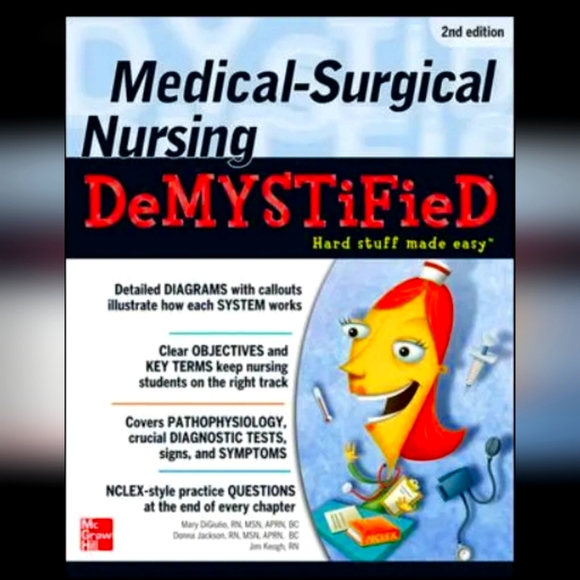 Other Demystified Nursing Ser Medicalsurgical Nursing By Donna Jackson James Poshmark